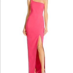 LIKELY SIZE 4 Camden One-shoulder Gown In Fuchsia